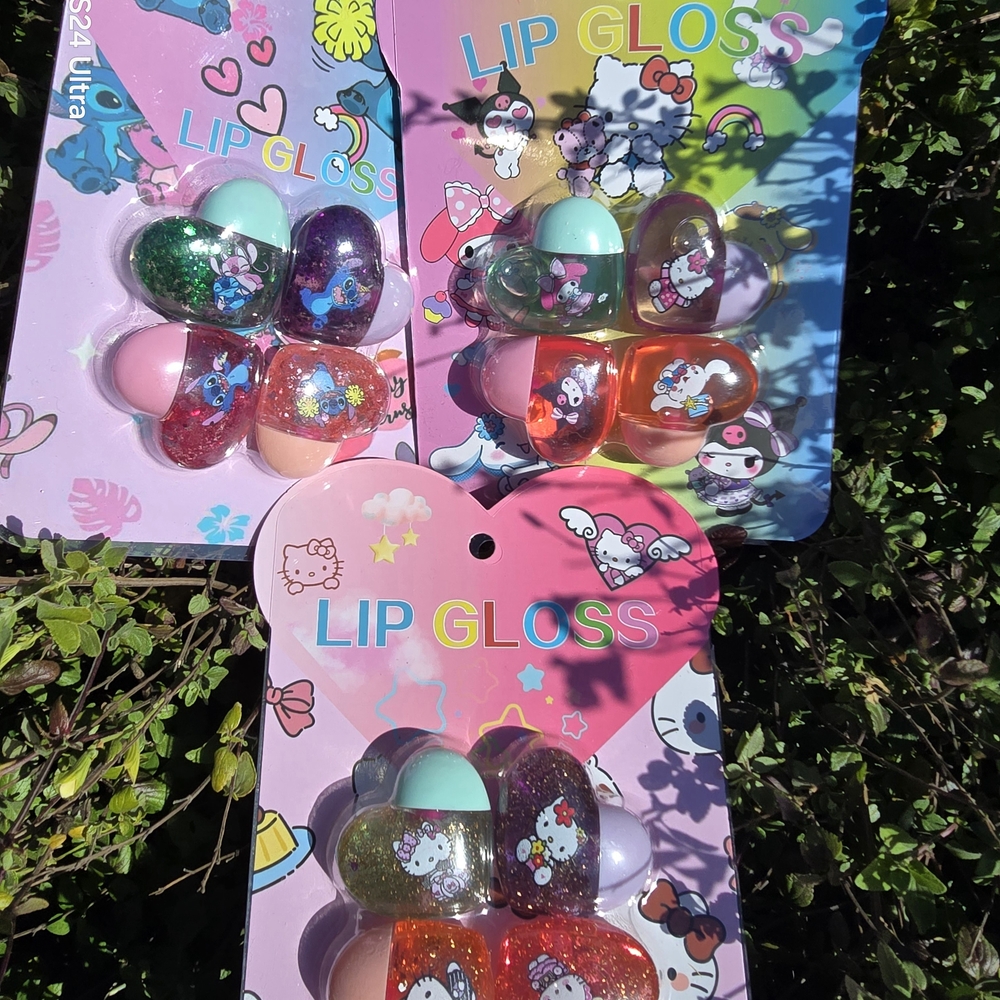 Hello Kitty Lip Gloss Set - Multicolor
